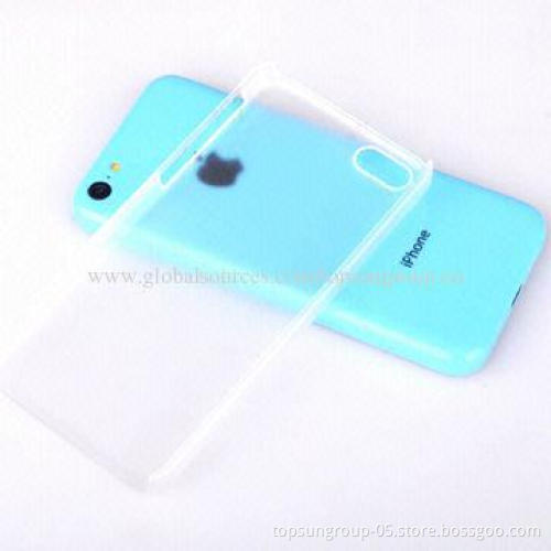 Soft PU Transparent Cases for iPhone 5, Made of PC/PU Material, Ultra-thin